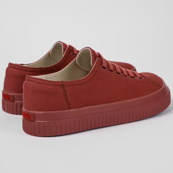 Camper Peu Canvas Sneakers Red - Picture 2 of 2
